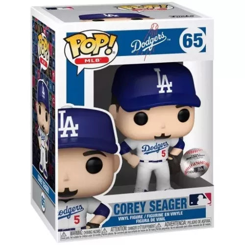 Funko Pop MLB Corey Seager 65 boxed figure