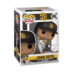 Funko Pop! MLB San Diego Padres: Juan Soto #86 in retail box