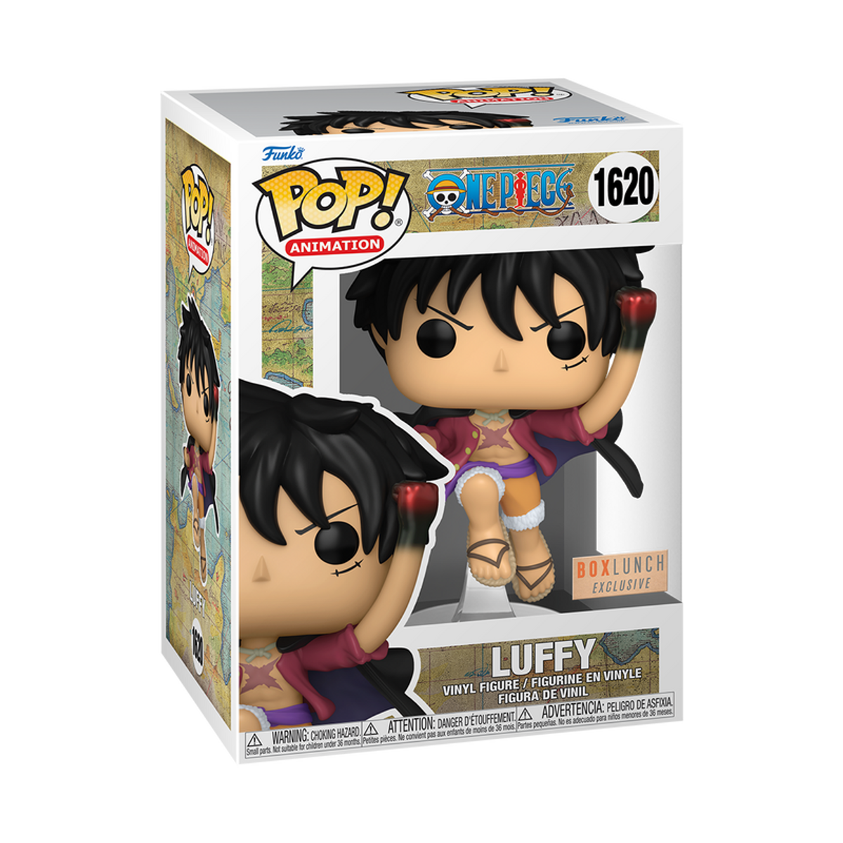 Funko Pop! One Piece: Luffy (BoxLunch Exclusive) #1620 boxed product