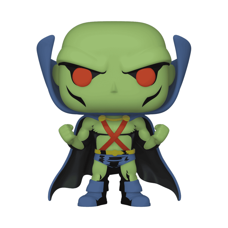 Funko Pop! Justice League Martian Manhunter Target Exclusive #465 in retail box