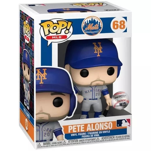 Funko Pop MLB Pete Alonso number 68 boxed figure