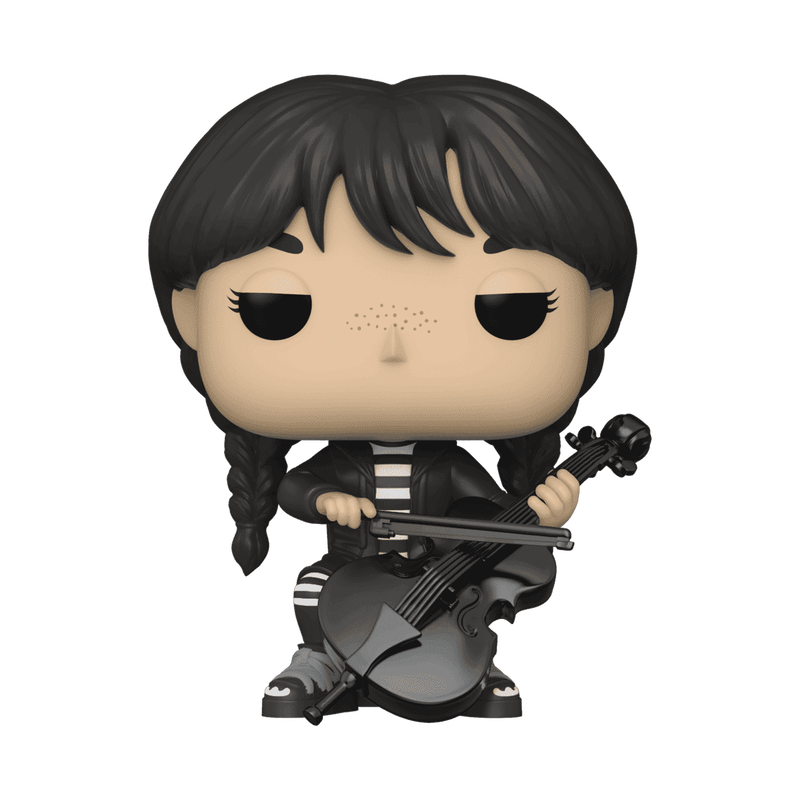 Funko Pop Wednesday with Cello Funko Exclusive number 1310 boxed figure