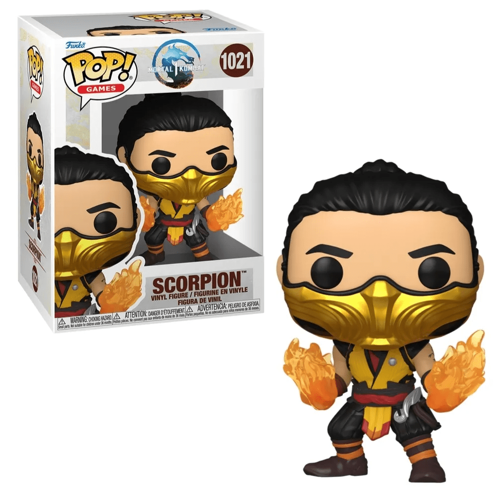 Funko Pop Mortal Kombat 1 Scorpion number 1021