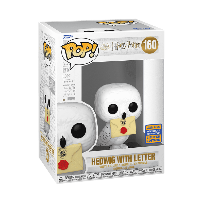 Funko Pop! Harry Potter: Hedwig with Letter (2023 Wondrous Convention) #160
