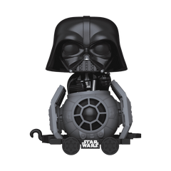 Funko Pop Trains Star Wars Darth Vader on TIE Fighter Special Edition number 20 boxed figure