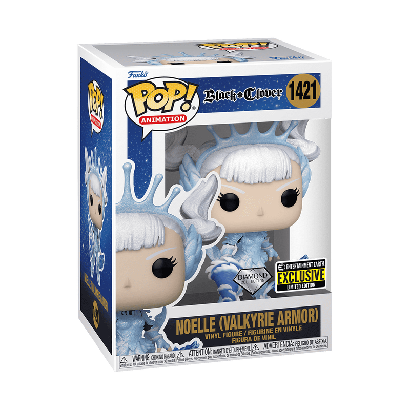 Funko Pop! Black Clover: Noelle (Valkyrie Armor) (Diamond) (Entertainment Earth Exclusive) #1421