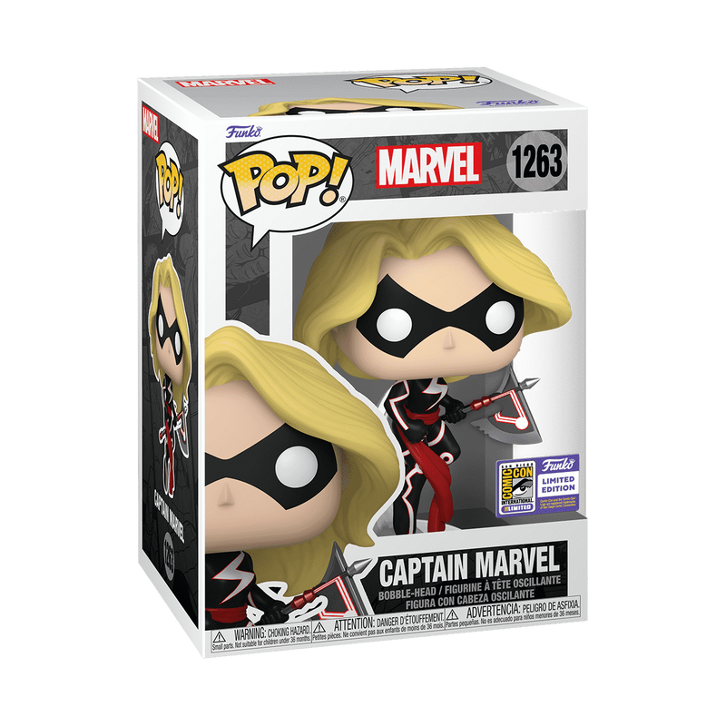 Funko Pop! Marvel: Captain Marvel with Axe (2023 San Diego Comic-Con Limited Edition) #1263