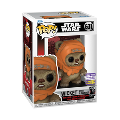 Funko Pop! Star Wars: Wicket with Slingshot (2023 Summer Convention) #631