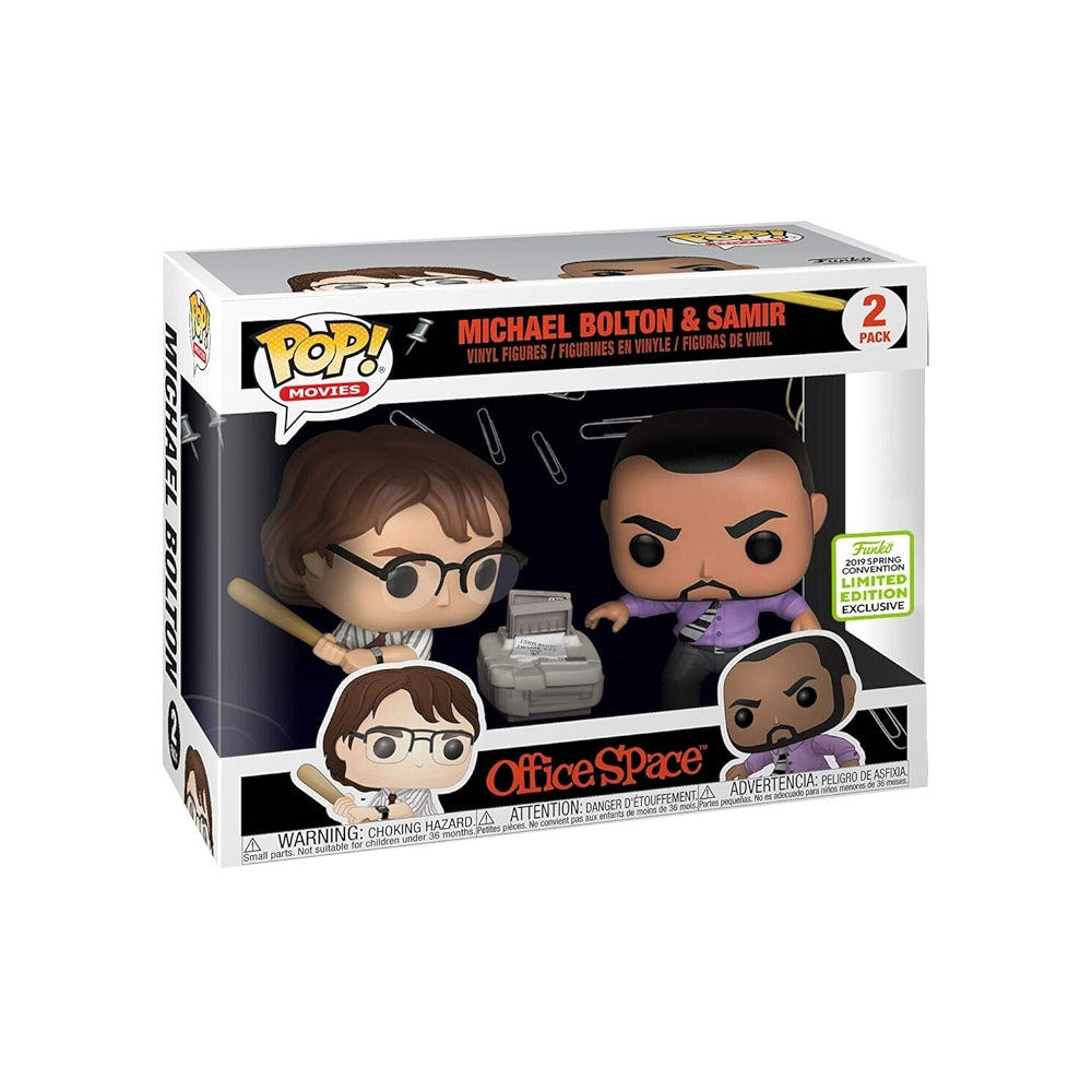 Funko Pop! Michael Bolton & Samir (2019 Spring Convention) [2-Pack]