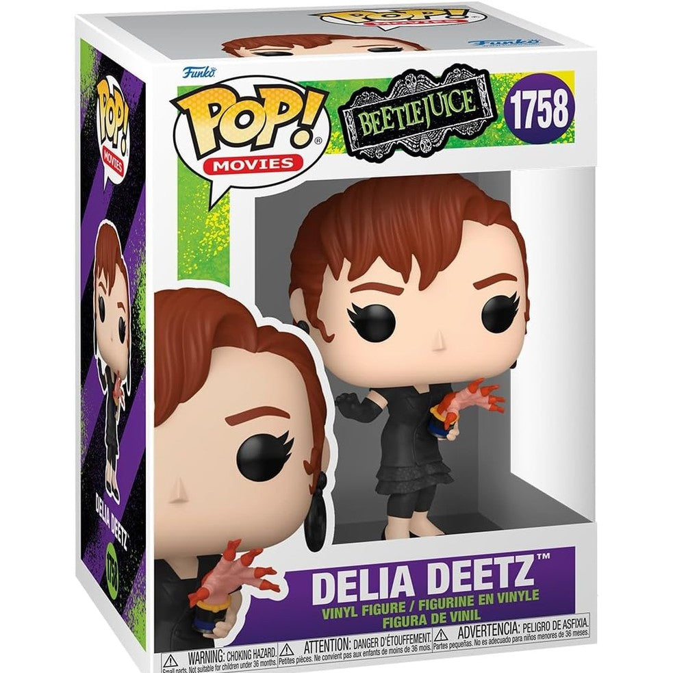 Funko Pop Beetlejuice Beetlejuice Delia Deetz number 1758