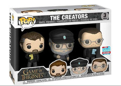 Funko Pop! Game of Thrones: The Creators (2018 Fall Convention) 3-Pack