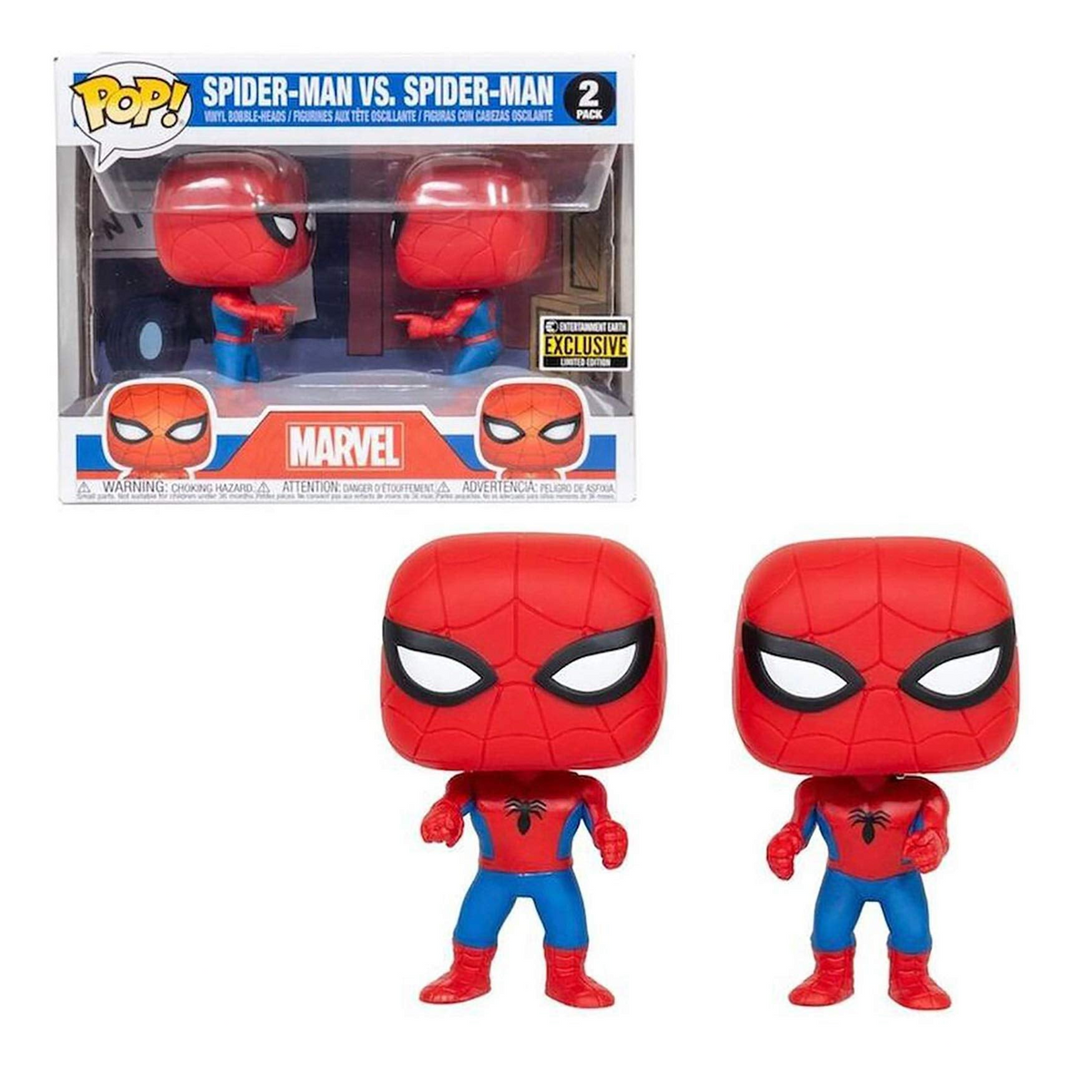 Funko Pop! Spider-Man vs. Spider-Man (Entertainment Earth Exclusive) [2-Pack]