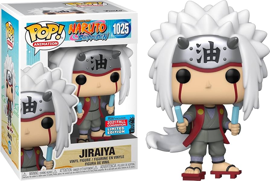 Funko Pop! Naruto Shippuden: Jiraiya (2021 Fall Convention) #1025