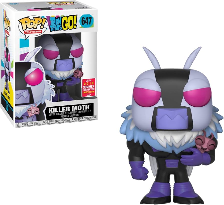 Funko Pop! Teen Titans Go!: Killer Moth (2018 Summer Convention) #647