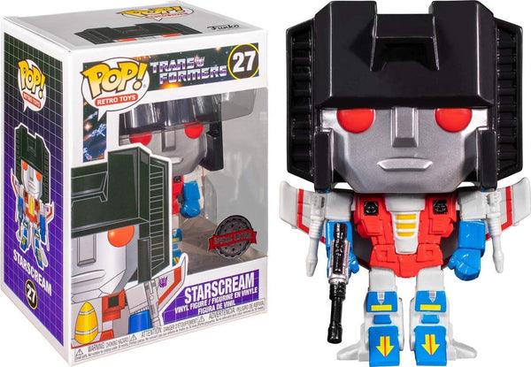 Funko Pop! Transformers: Starscream (Special Edition) #27 boxed figure