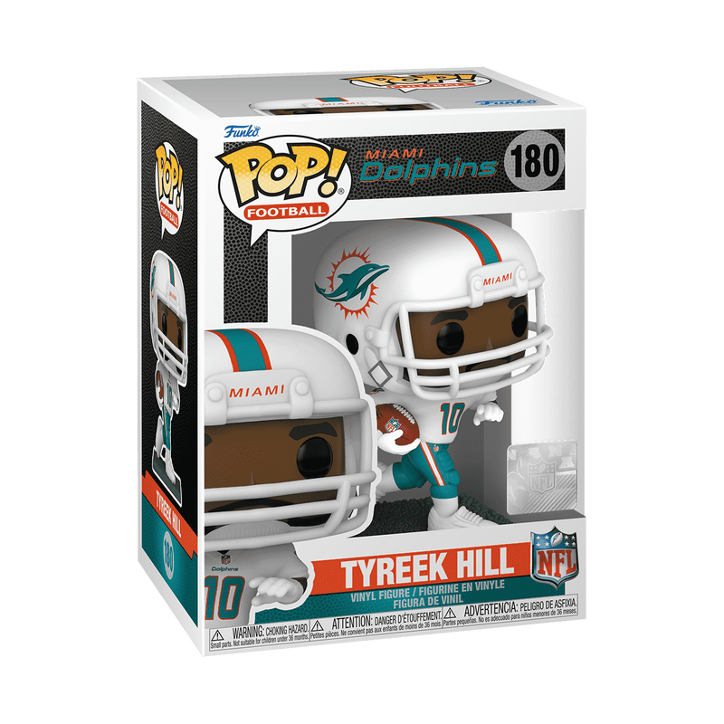 Funko Pop! Miami Dolphins: Tyreek Hill #180