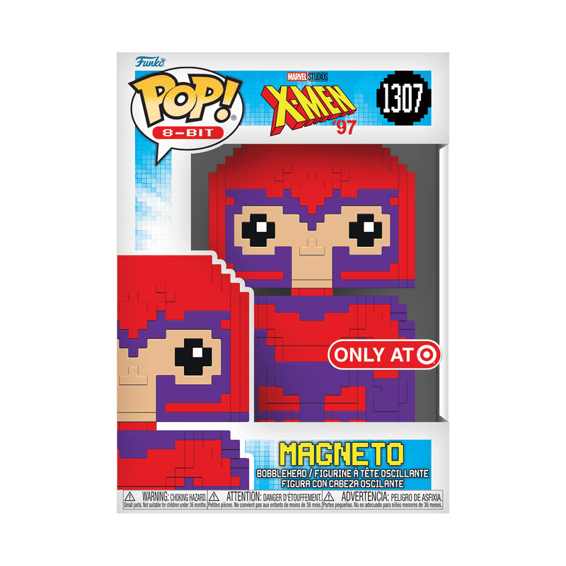 Funko Pop! X-Men '97: Magneto 8-Bit (Target Exclusive) #1307 (Box Damage)