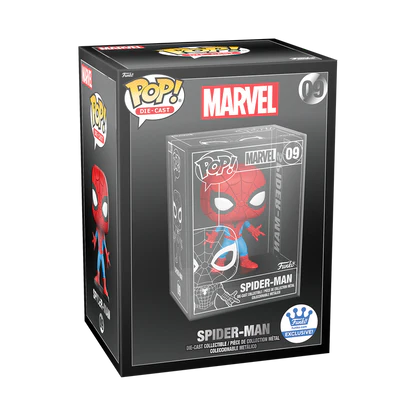Funko Pop! Die-Cast: Spider-Man #09 (missing inside foam)
