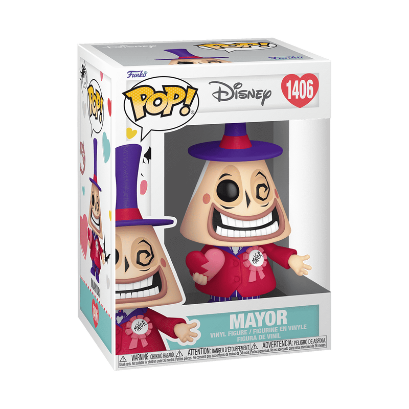 Funko Pop! The Nightmare Before Christmas: Mayor with Valentine Heart #1406