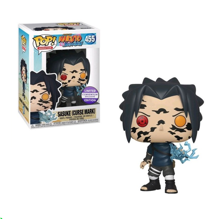 Funko Pop! Naruto Shippuden: Sasuke (Curse Mark) [Convention Exclusive] #455