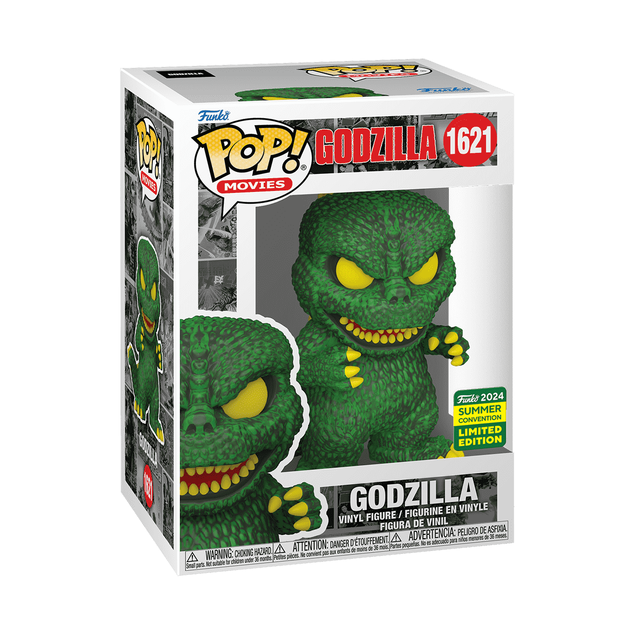 Funko Pop Godzilla 2024 Summer Convention 1621 in box