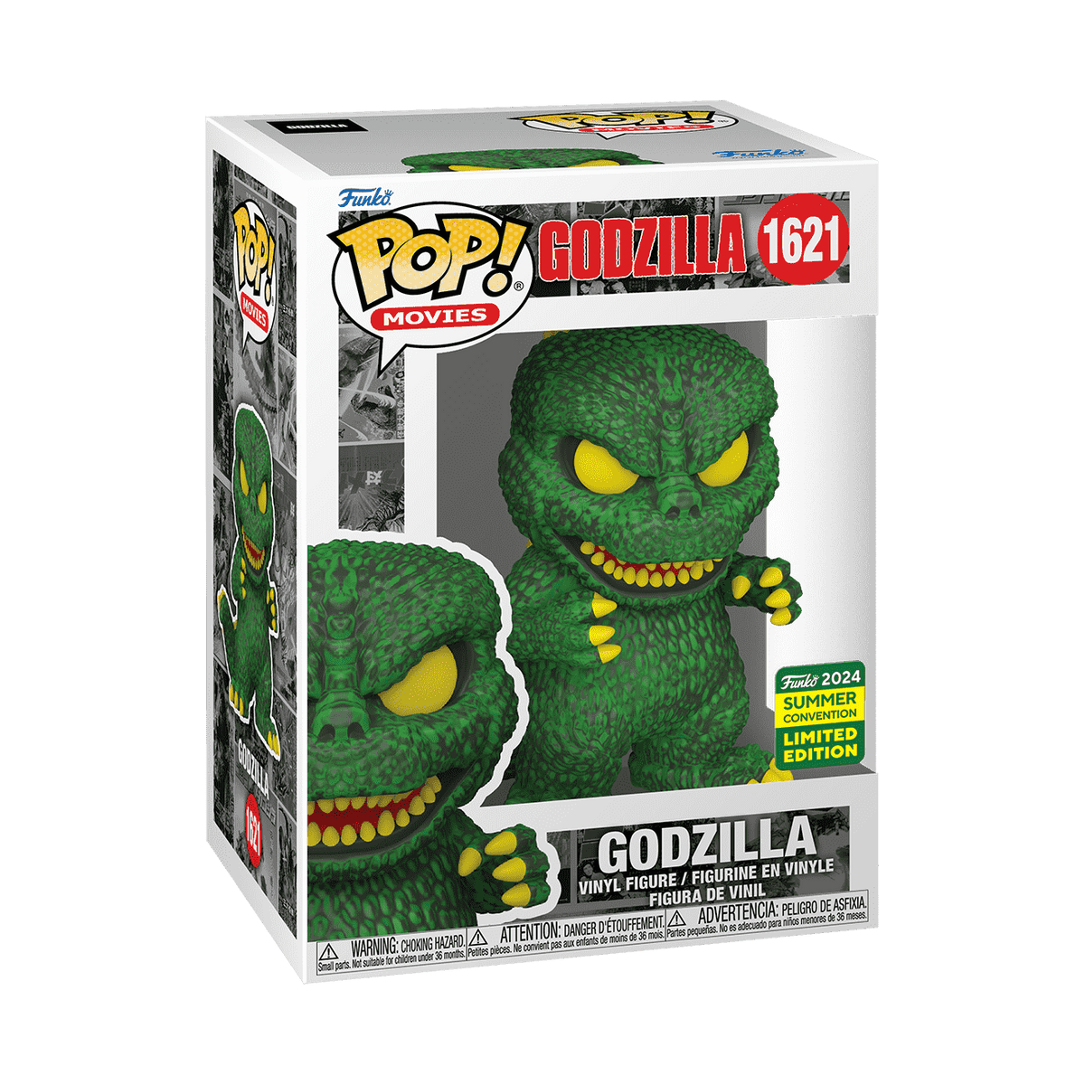 Funko Pop Godzilla 2024 Summer Convention 1621 in box