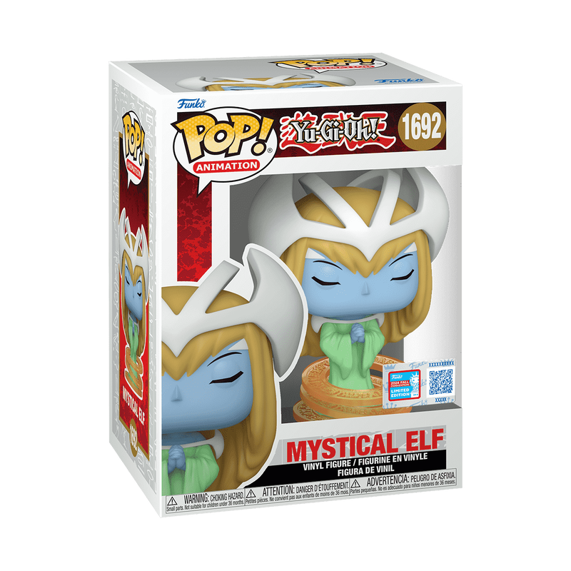 Funko Pop Yu-Gi-Oh Mystical Elf 2024 Fall Convention number 1692 boxed figure