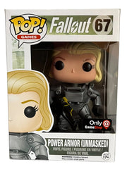 Funko Pop! Power Armor 67 (Unmasked) [GameStop Exclusive] #67