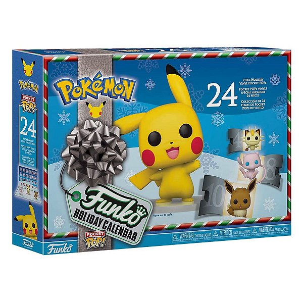 Funko Pocket Pop Pokemon 24-piece Holiday Calendar boxed set