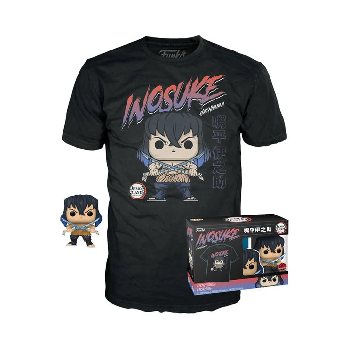Funko Tees Size L - Demon Slayer: Inosuke Hashibira (EB Exclusive) #1057