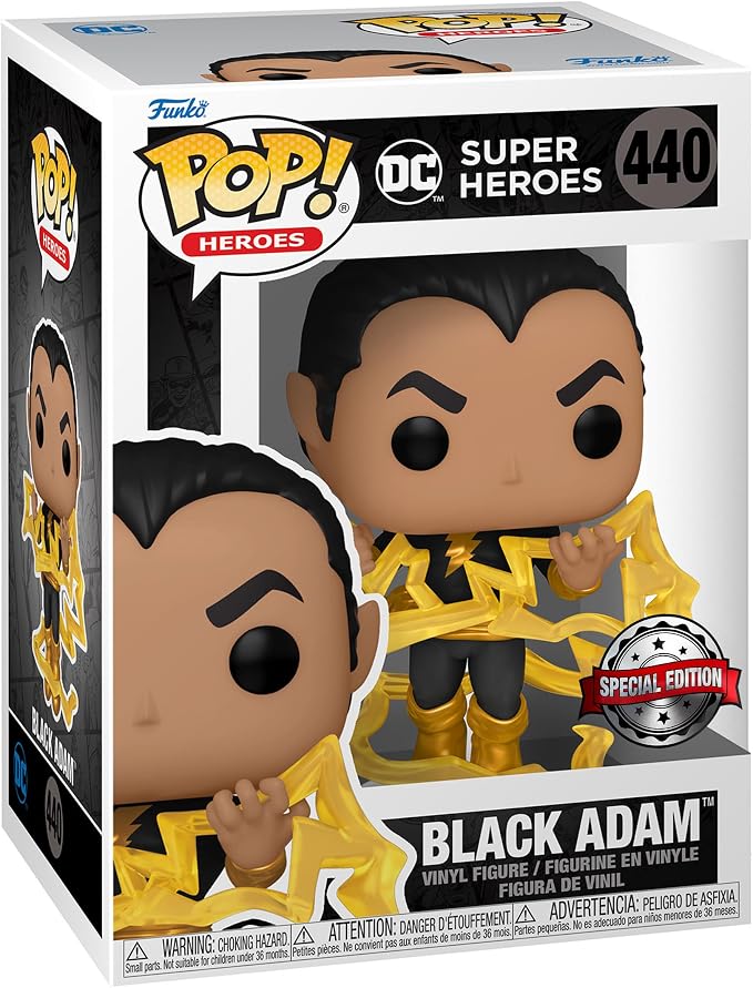 Funko Pop! DC Super Heroes: Black Adam (Special Edition) #440
