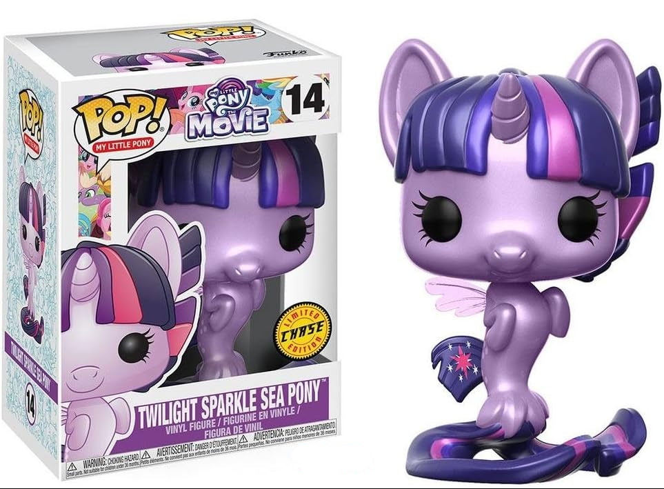 Funko Pop! My Little Pony: The Movie: Twilight Sparkle Sea Pony (Metallic) (Chase) #14