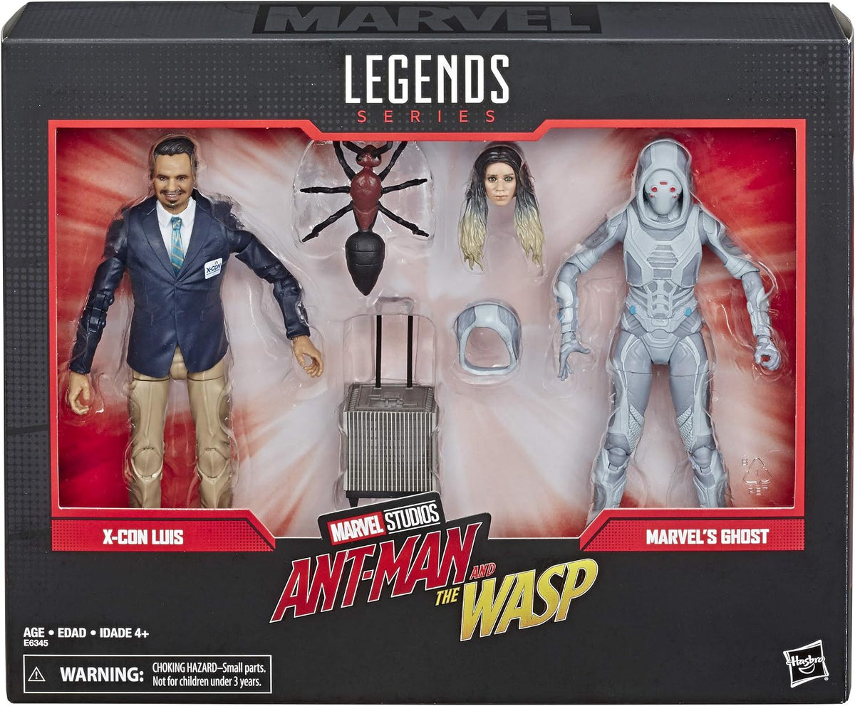 Hasbro Marvel Legends: MCU Ant-man and The Wasp - X-Con Luis/marvel's Ghost (Shelf Wear)