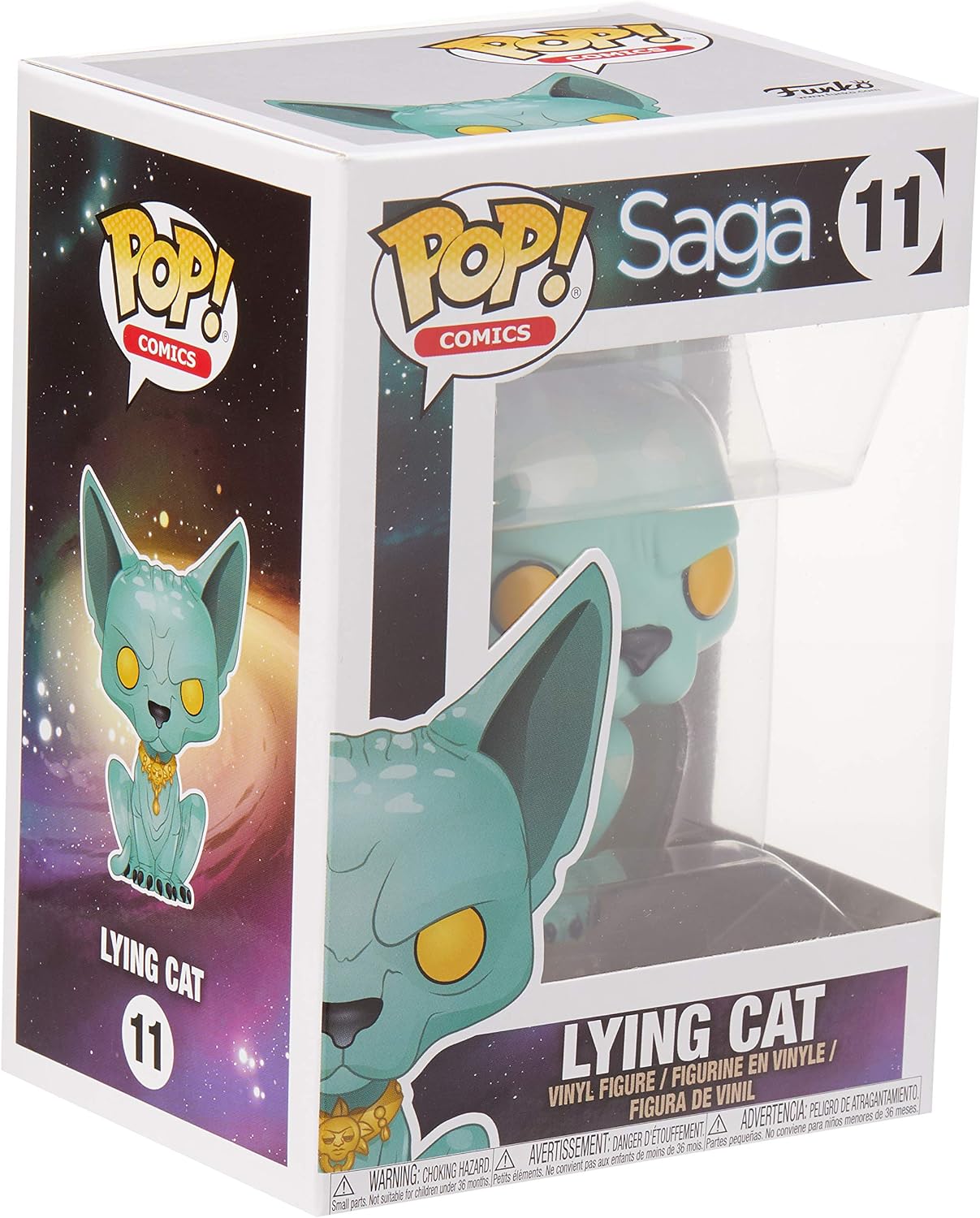 Funko Pop Saga Lying Cat number 11 boxed figure