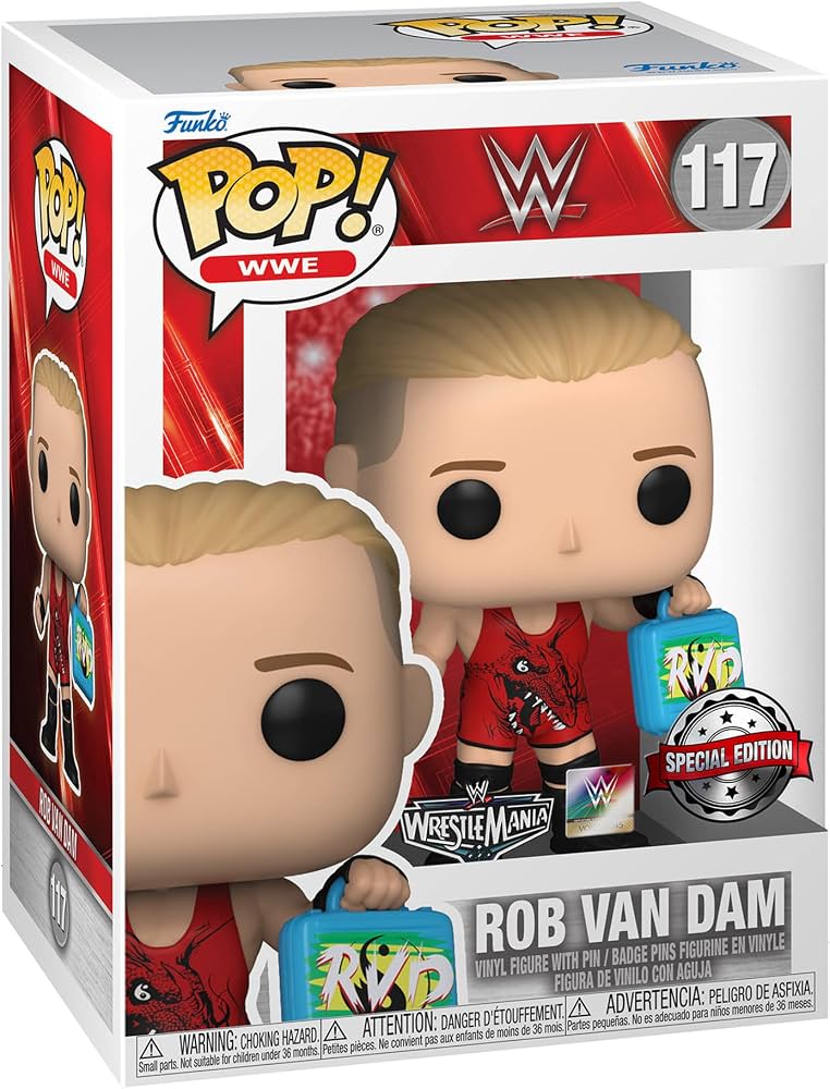 Funko Pop! WWE: Rob Van Dam (Special Edition) #117