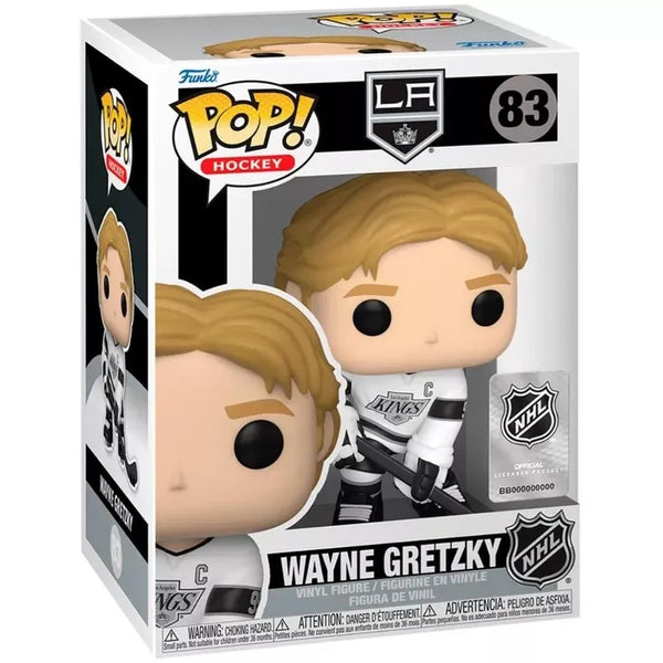 Funko Pop! NHL Los Angeles Kings: Wayne Gretzky (White Jersey) #83