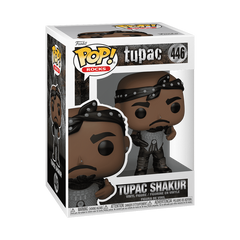 Funko Pop Tupac Shakur California Love number 446 boxed figure