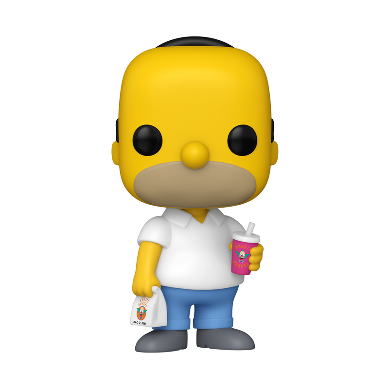 Funko Pop The Simpsons Homer with Krusty Burger #1737