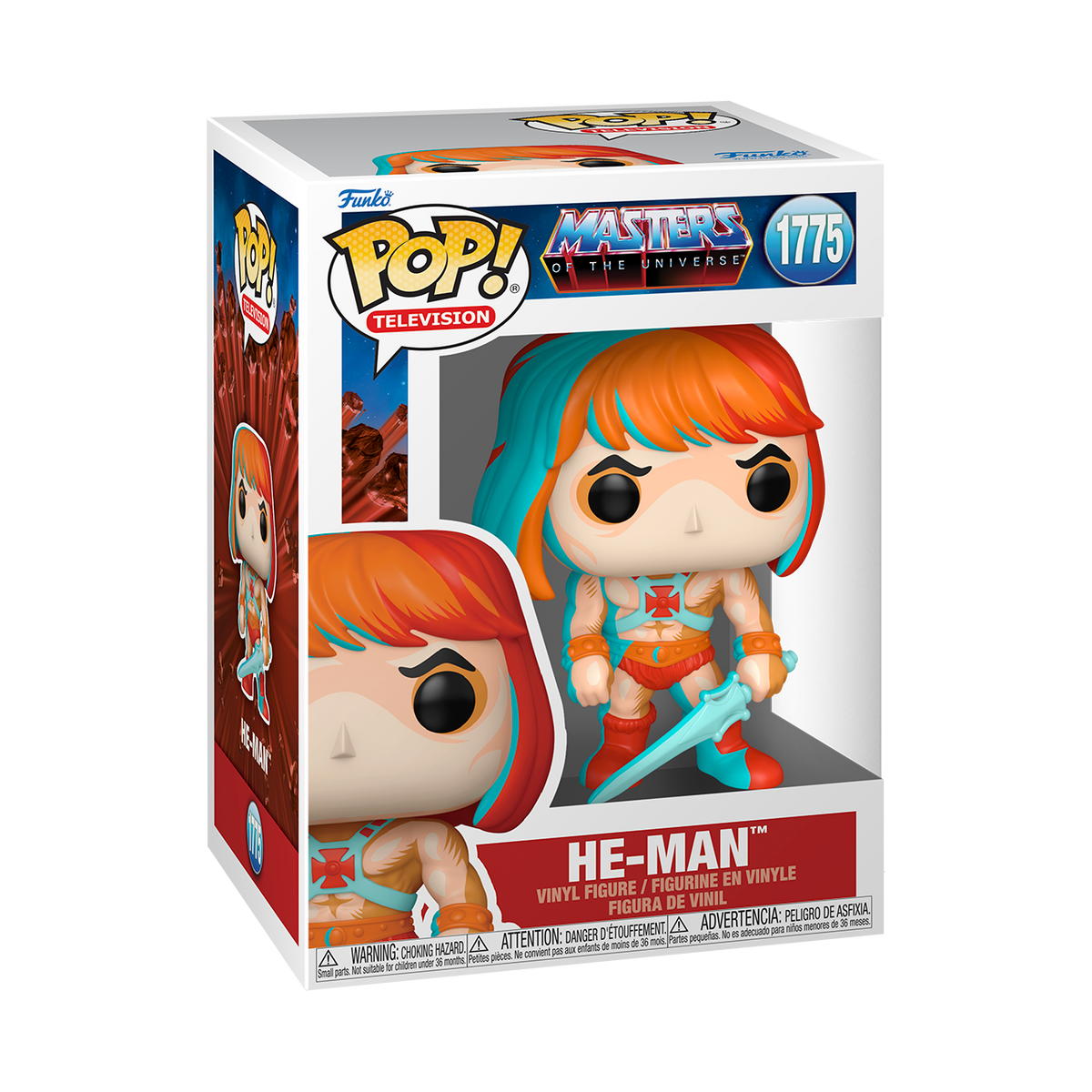 Funko Pop! Masters of the Universe He-Man Comic Deco #1775 boxed figure