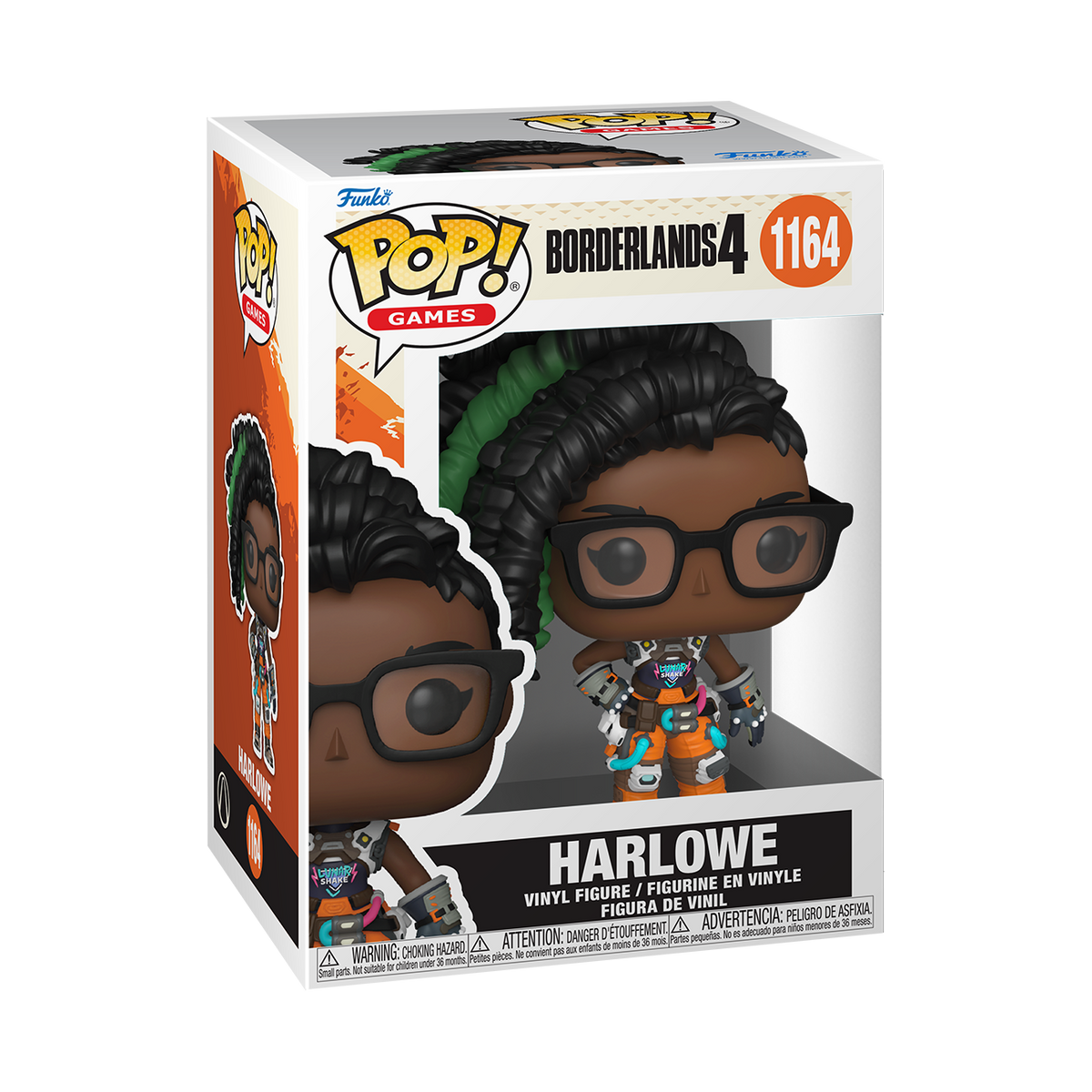 Funko Pop Games Borderlands 4 Harlowe 1164 boxed figure