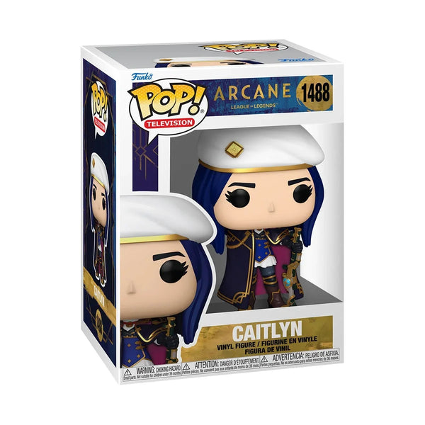 Funko Pop! Arcane: League of Legends: Caitlyn #1488 in retail box
