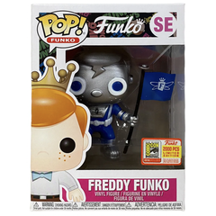 Funko Pop! Funko: Freddy Funko Space Robot (Silver and Blue) (2018 San Diego Comic-Con) (Limited Edition 2,000 Pieces) #SE