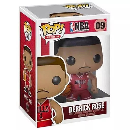 Funko Pop Derrick Rose Chicago Bulls 09 boxed figure