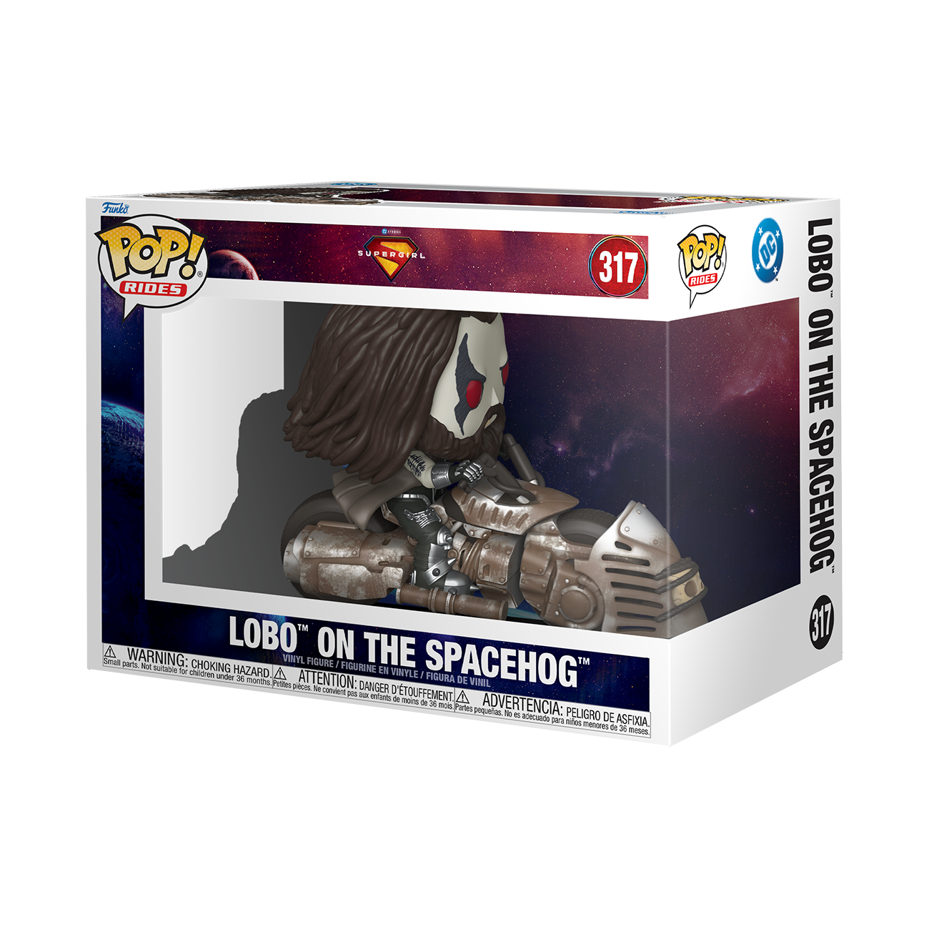 Funko Pop Rides Supergirl Lobo on the Spacehog 317