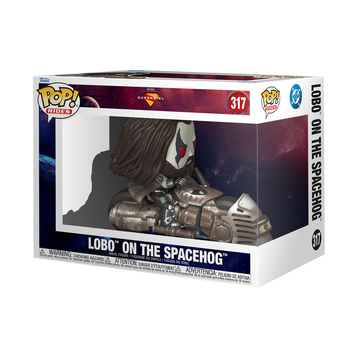 Funko Pop Rides Supergirl Lobo on the Spacehog 317