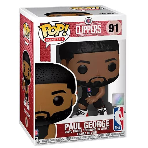 Funko Pop! NBA Los Angeles Clippers: Paul George #91