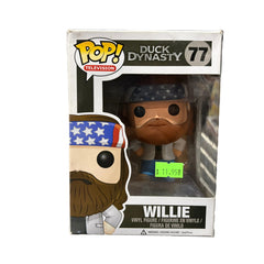 Funko Pop! Duck Dynasty: Willie #77 (some box damage)
