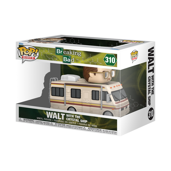 Funko Pop! Breaking Bad Walt with the Crystal Ship #310 in box