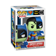 Funko Pop! DC Super Heroes: Composite Superman (Entertainment Earth Exclusive) #468 in retail box