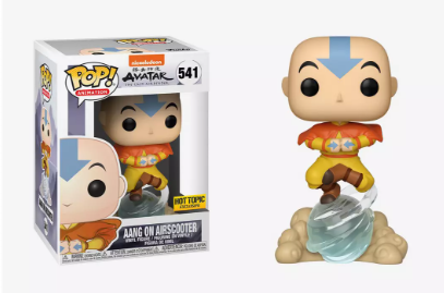 Funko Avatar The Last Airbender Pop! Aang On Airscooter Vinyl Figure Hot Topic Exclusive
